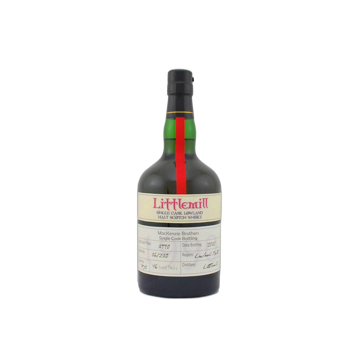 Littlemill Individual Cask Bottling 1990 20 Years Single Malt Whisky