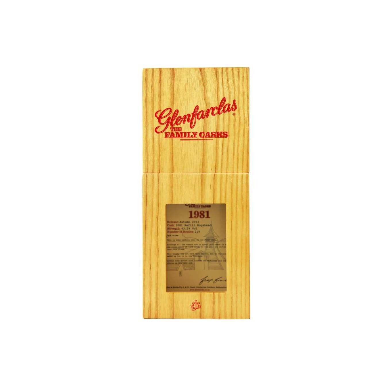 Glenfarclas 1981 32 Years Single Malt Whisky 3