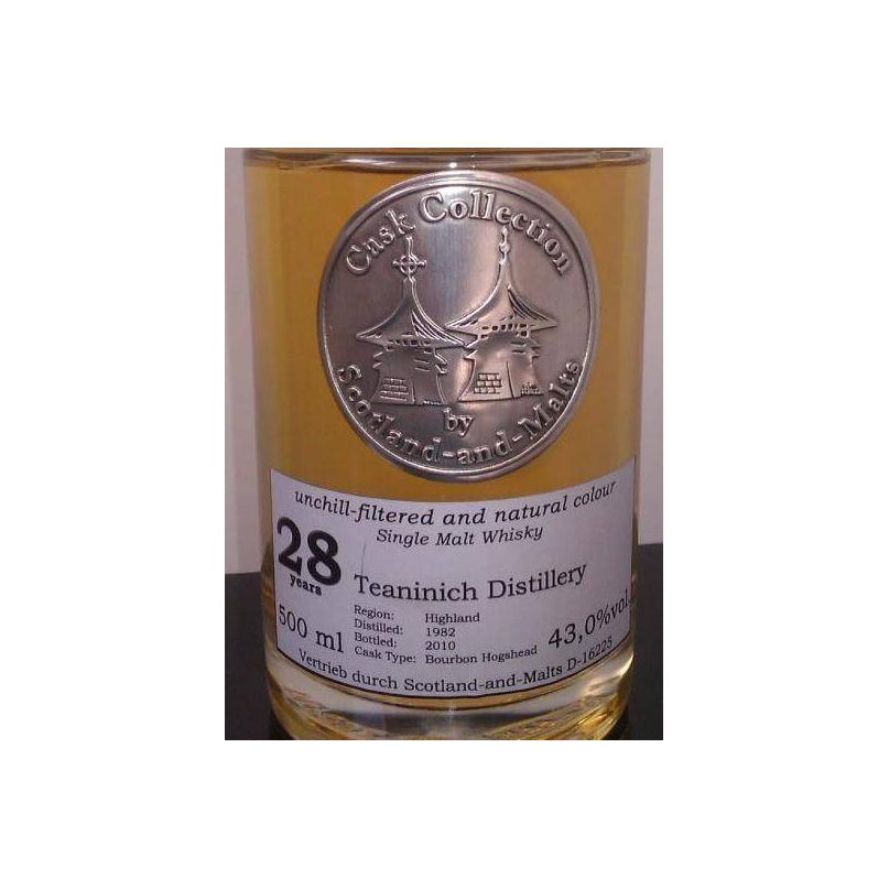 Teaninich 1982 28 Years Single Malt Whisky