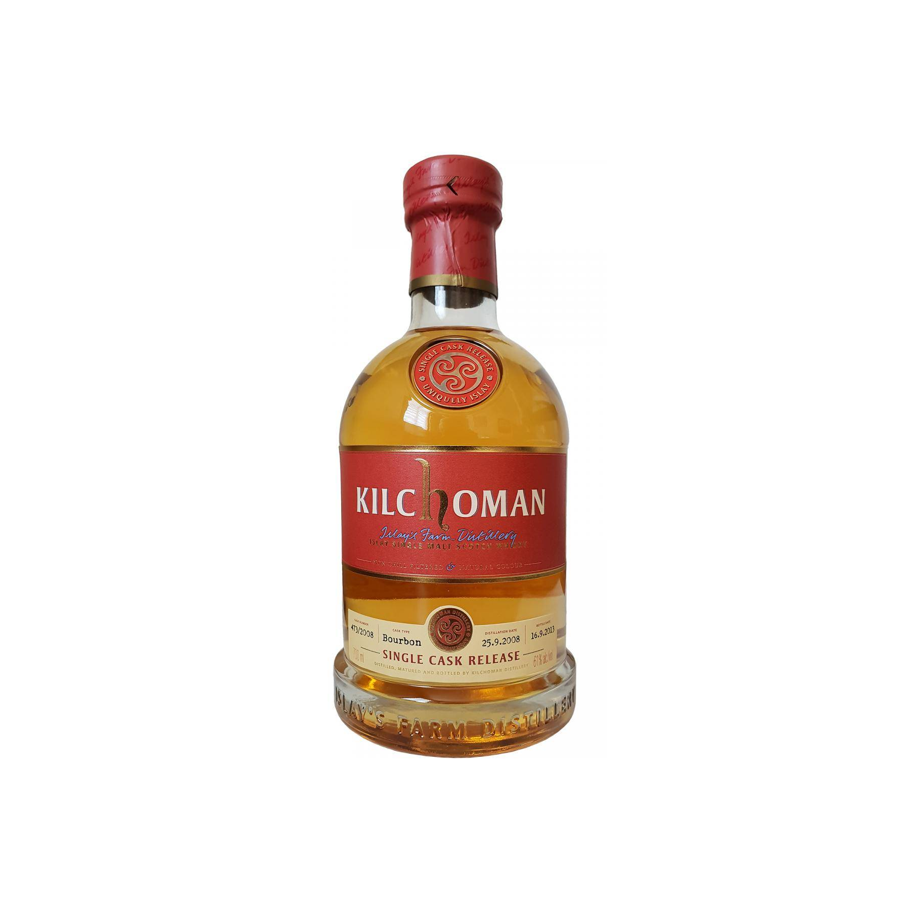 Kilchoman 2008 4 Years Single Malt Whisky