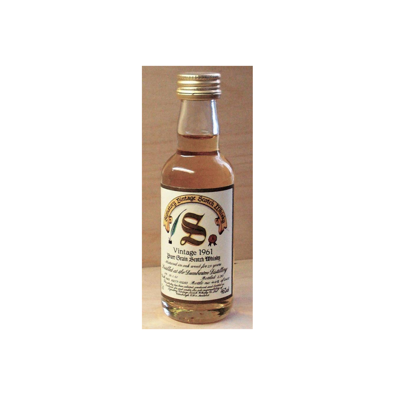 Dumbarton 1961 29 Years Single Grain Whisky 2