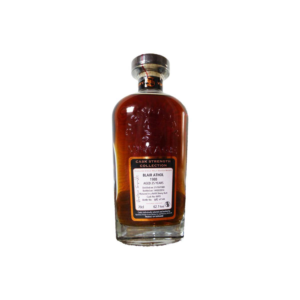 Blair Athol Cask Strength Collection 1988 25 Years Single Malt Whisky 2