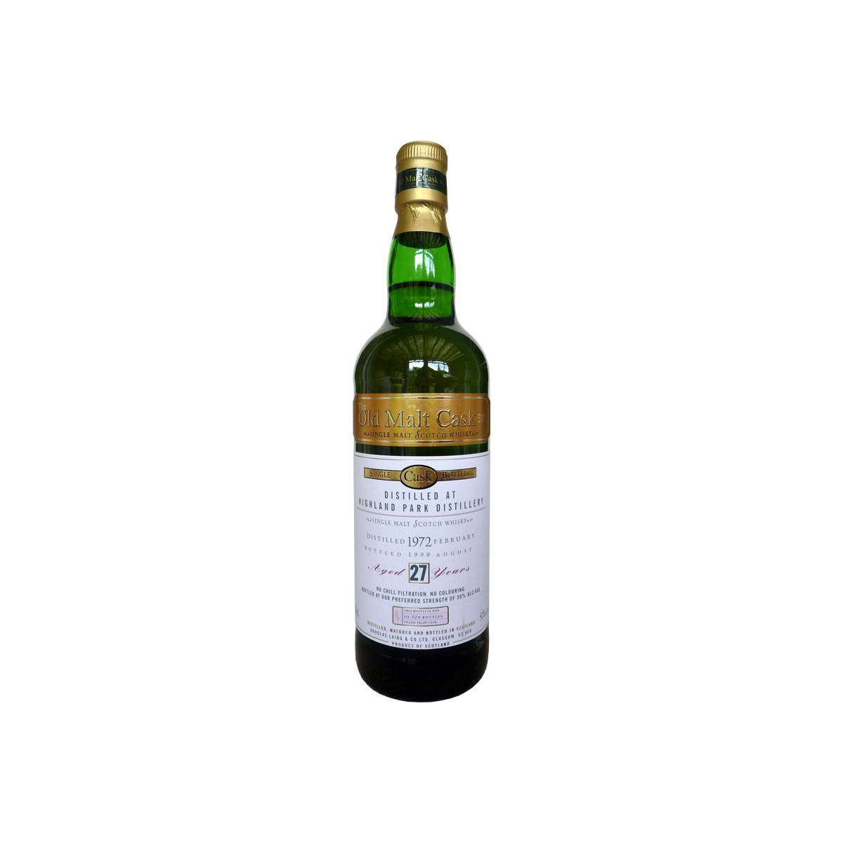 Highland Park Old Malt Cask 1972 27 Years Single Malt Whisky