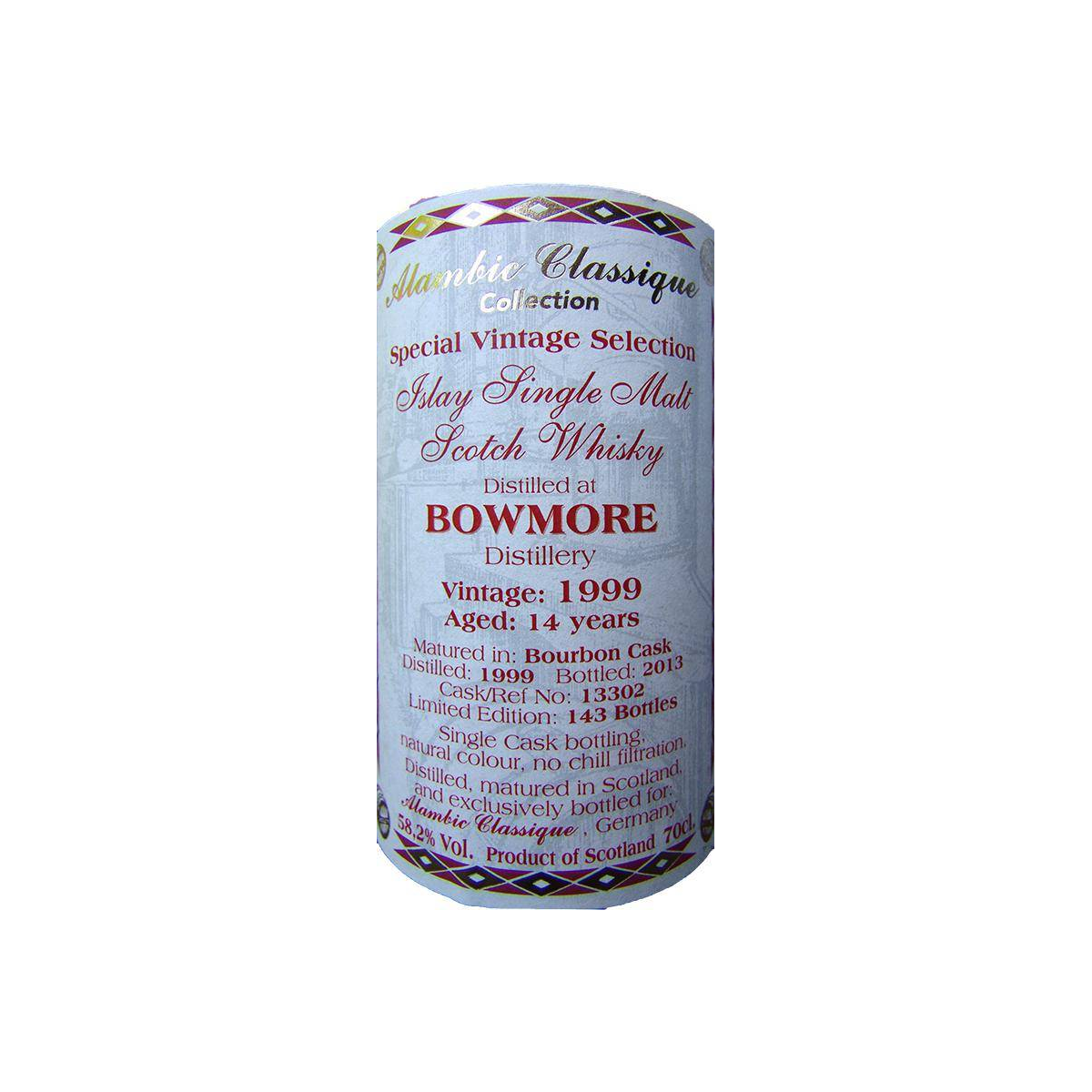 Bowmore 1999 14 Years Single Malt Whisky 2