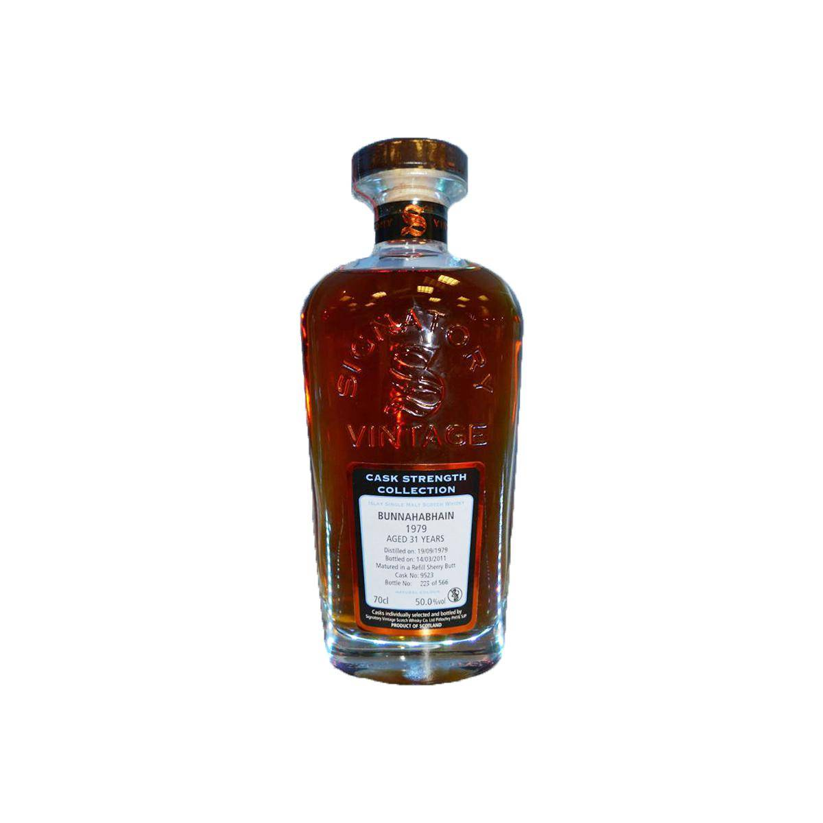 Bunnahabhain Cask Strength Collection 1979 31 Years Single Malt Whisky