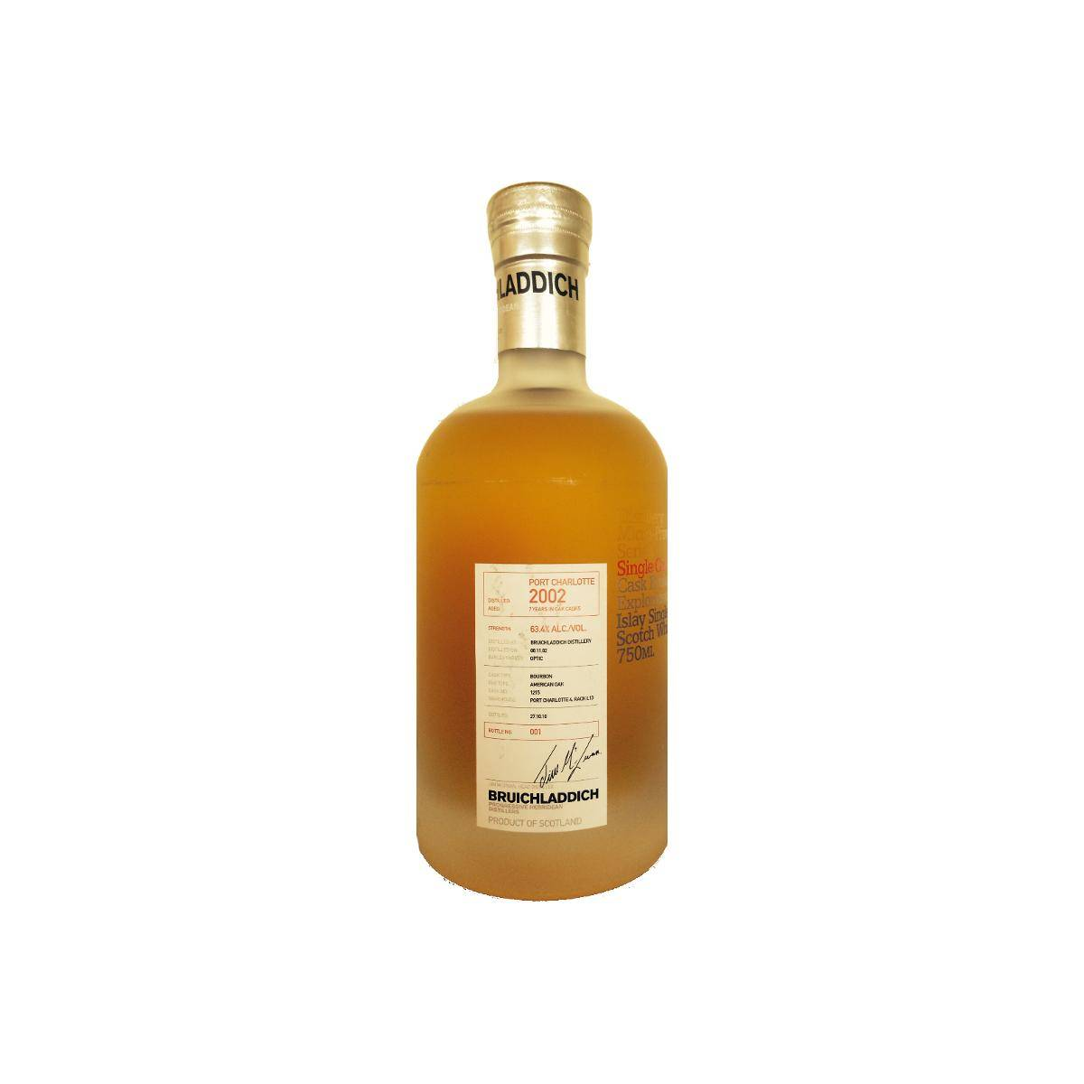 Port Charlotte 2002 7 Years Single Malt Whisky