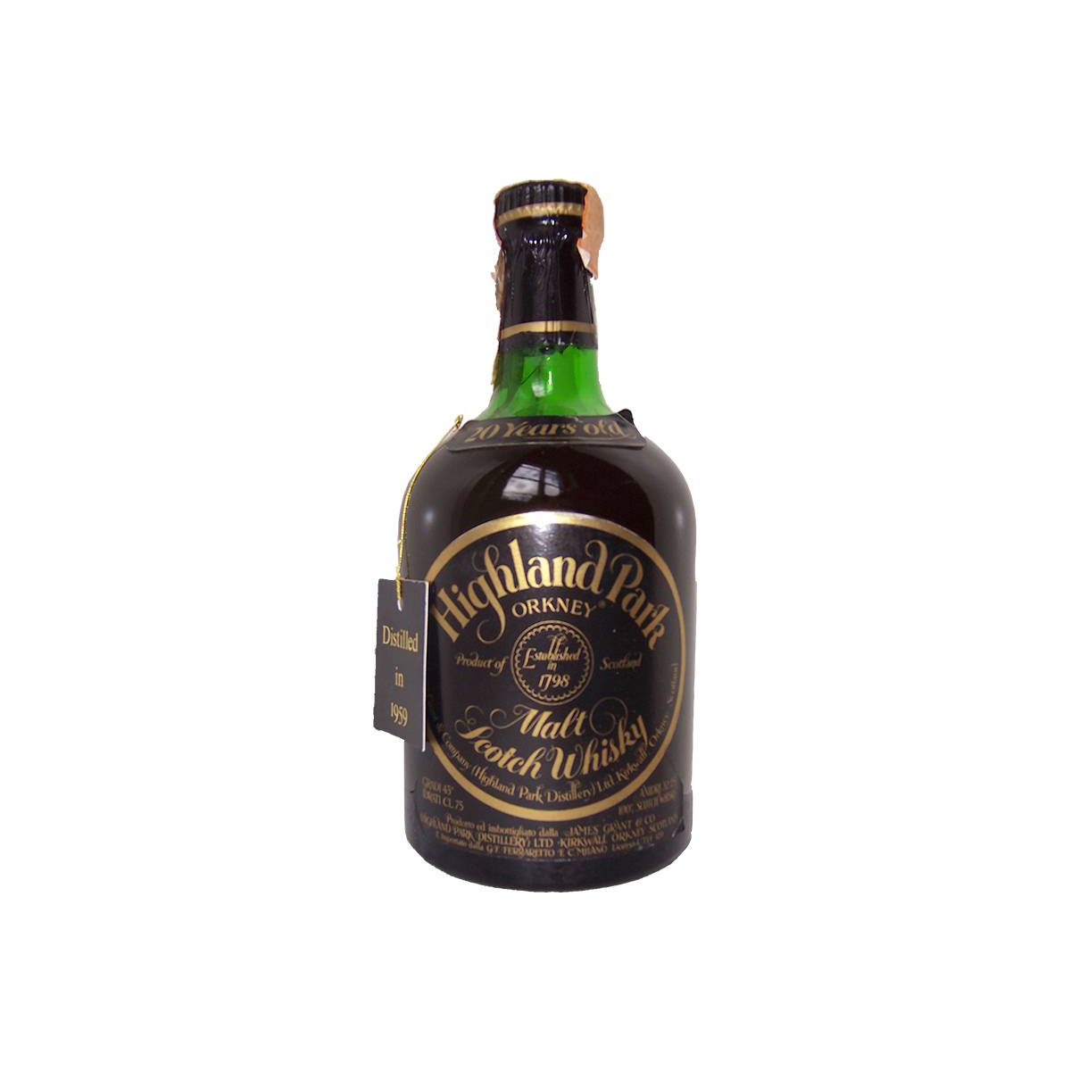 Highland Park 1959 20 Years Single Malt Whisky