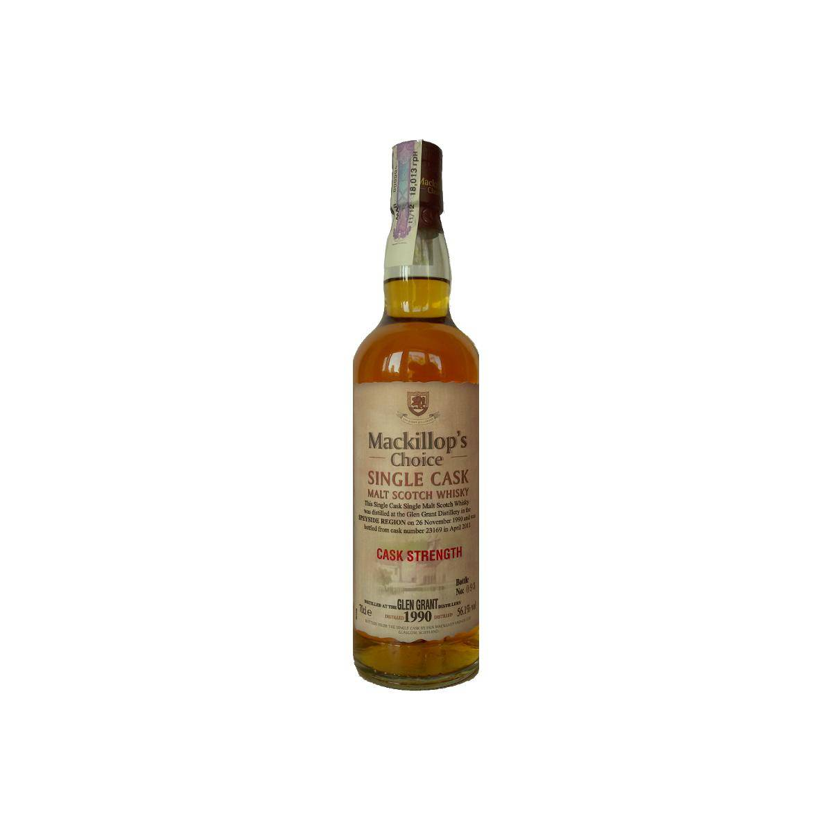 Glen Grant Single Cask 1990 20 Years Single Malt Whisky 2
