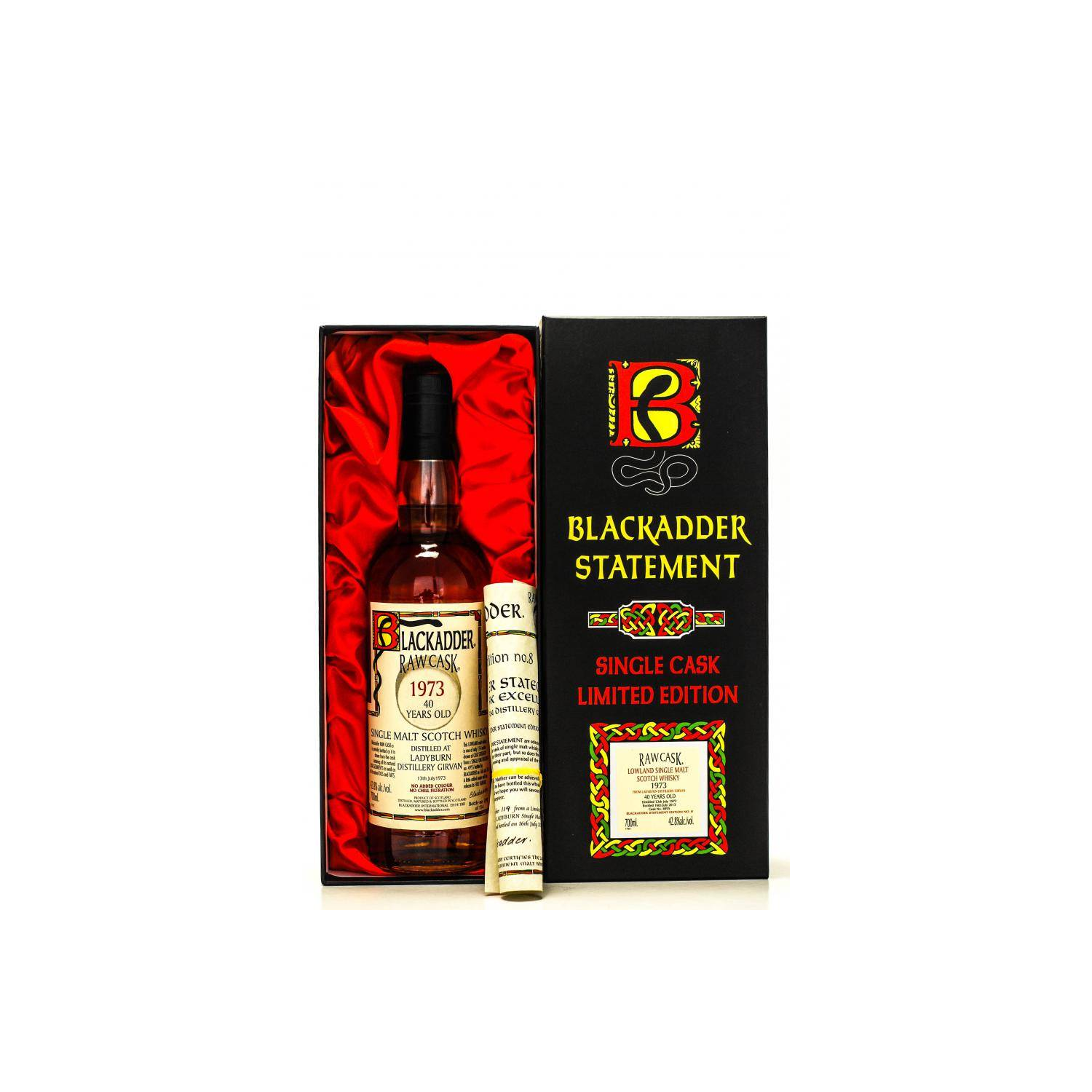 Ladyburn Raw Cask 1973 40 Years Single Malt Whisky