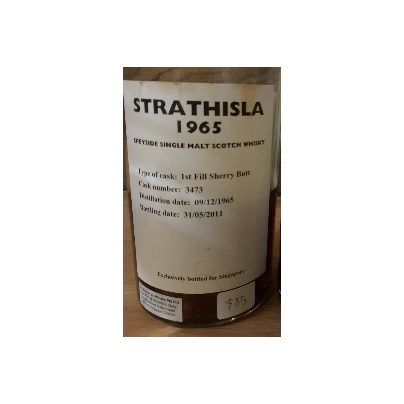Strathisla 1965 45 Years Single Malt Whisky 2