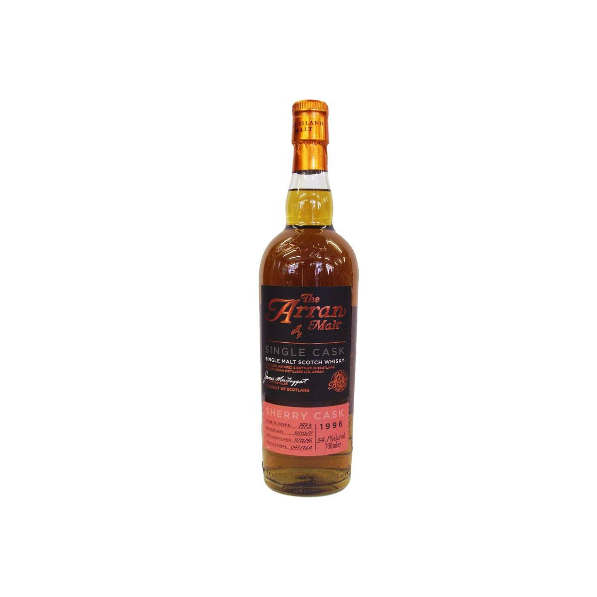 Arran Sherry Cask 1996 14 Years Single Malt Whisky