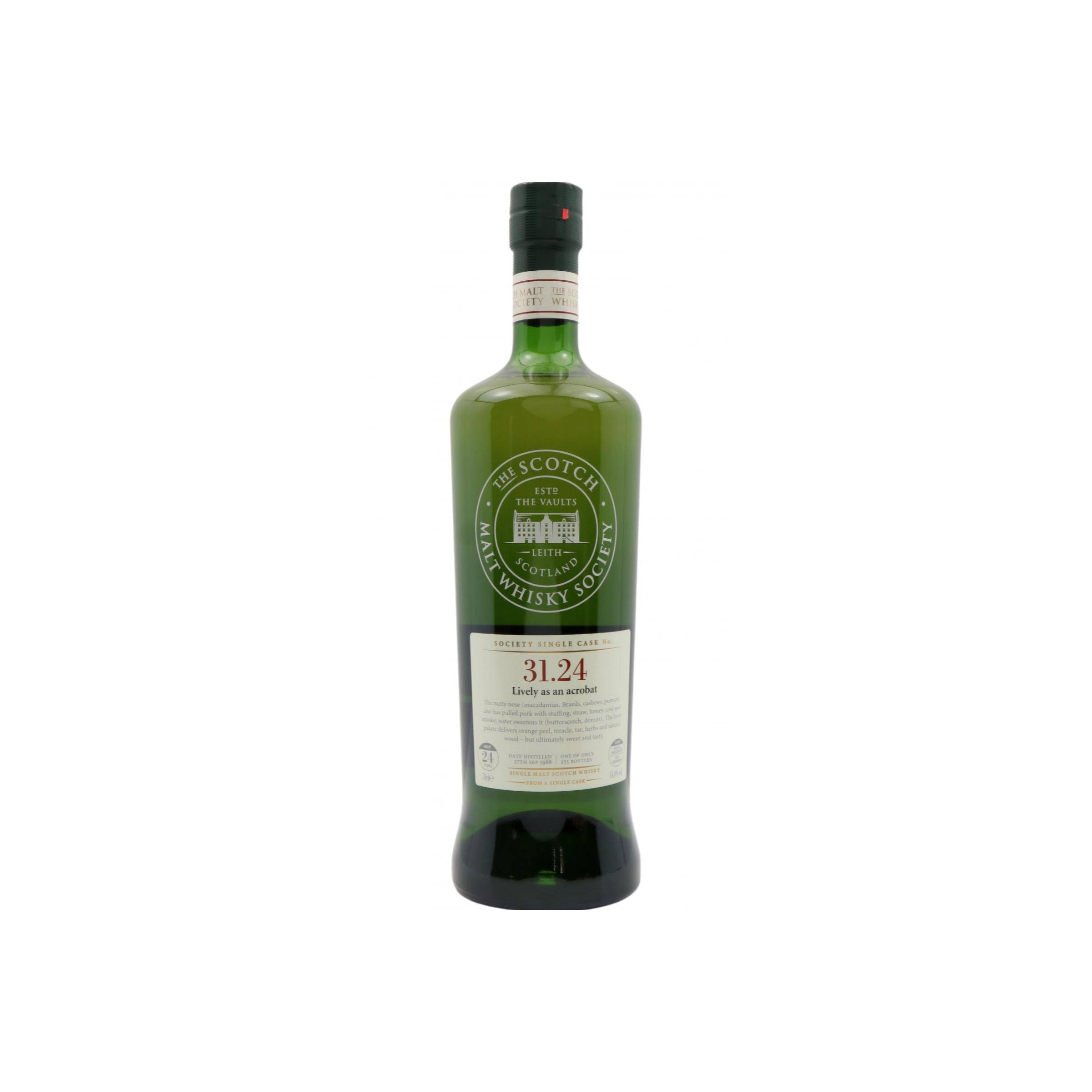 The Scotch Malt Whisky Society 1988 24 Years Single Malt Whisky