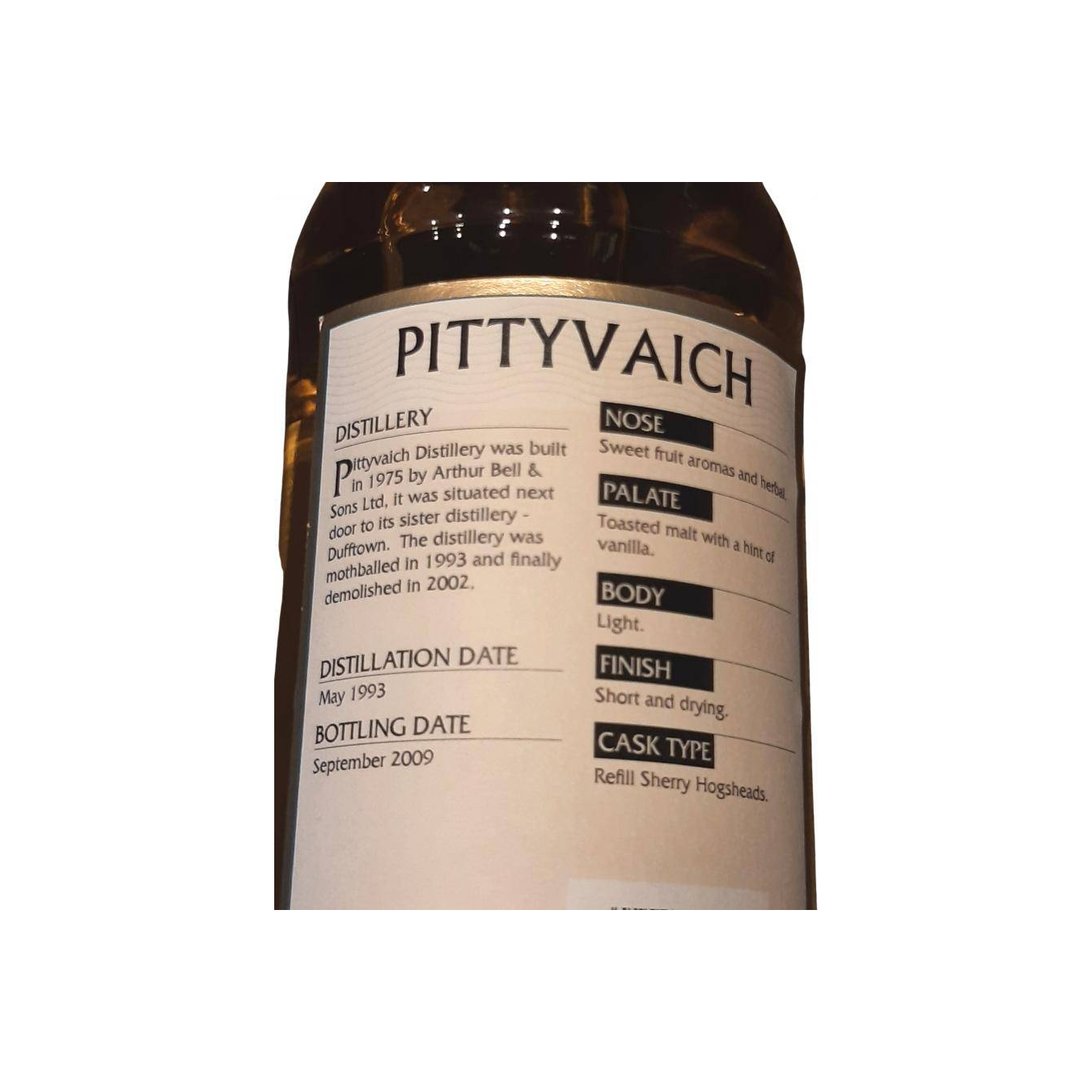 Pittyvaich Connoisseurs Choice 1993 16 Years Single Malt Whisky 2