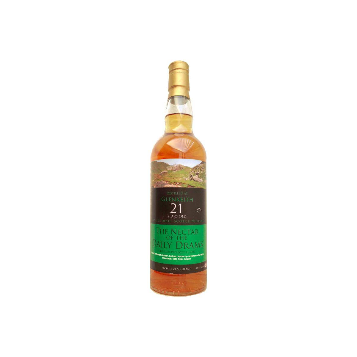 Glen Keith 1992 21 Years Single Malt Whisky