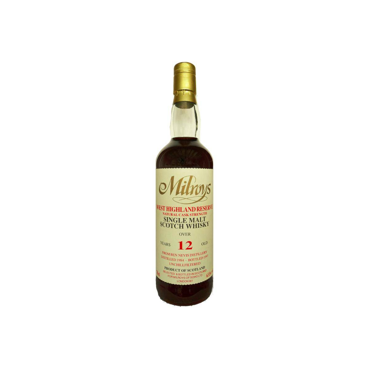 Ben Nevis 1984 12 Years Single Malt Whisky