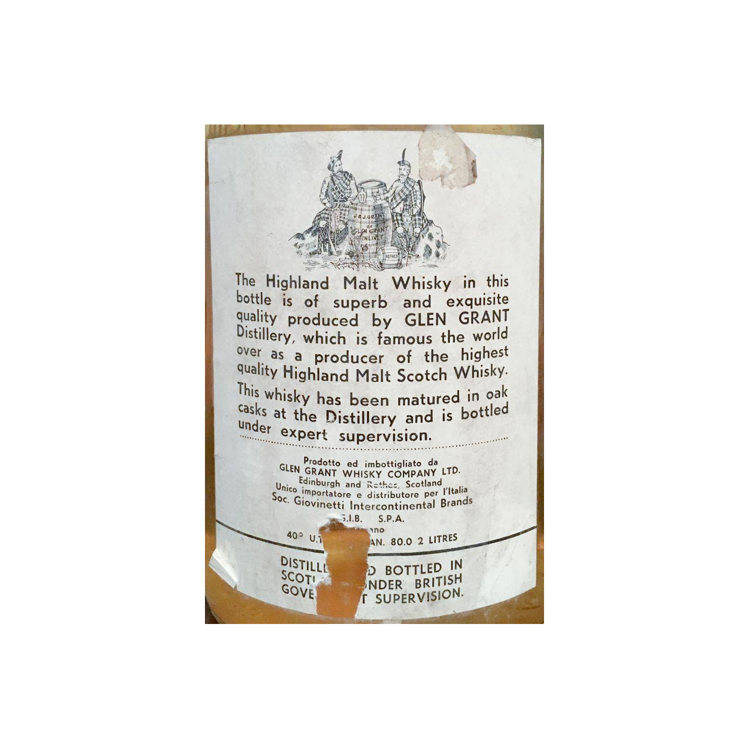 Glen Grant 1969 5 Years Single Malt Whisky 3