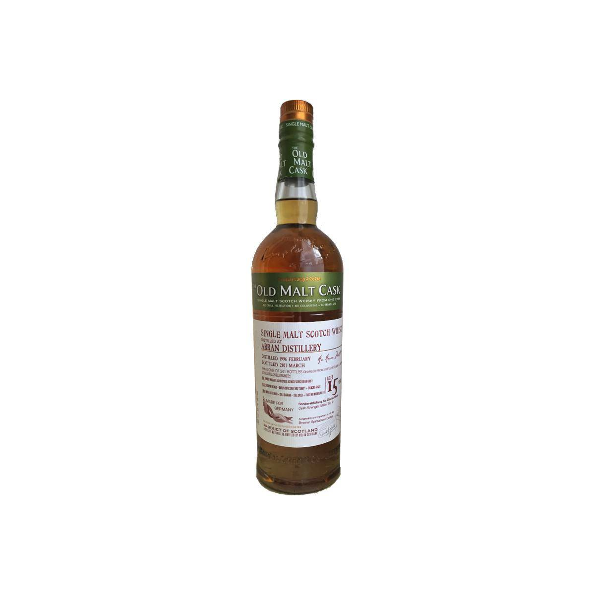 Arran 1996 15 Years Single Malt Whisky