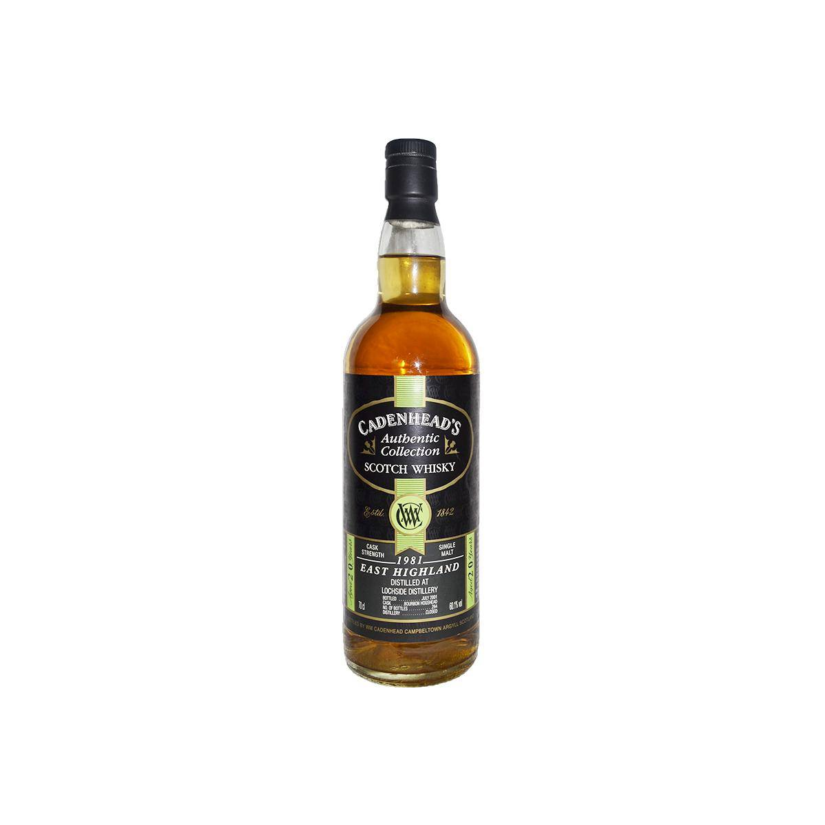 Lochside Authentic Collection 1981 20 Years Single Malt Whisky