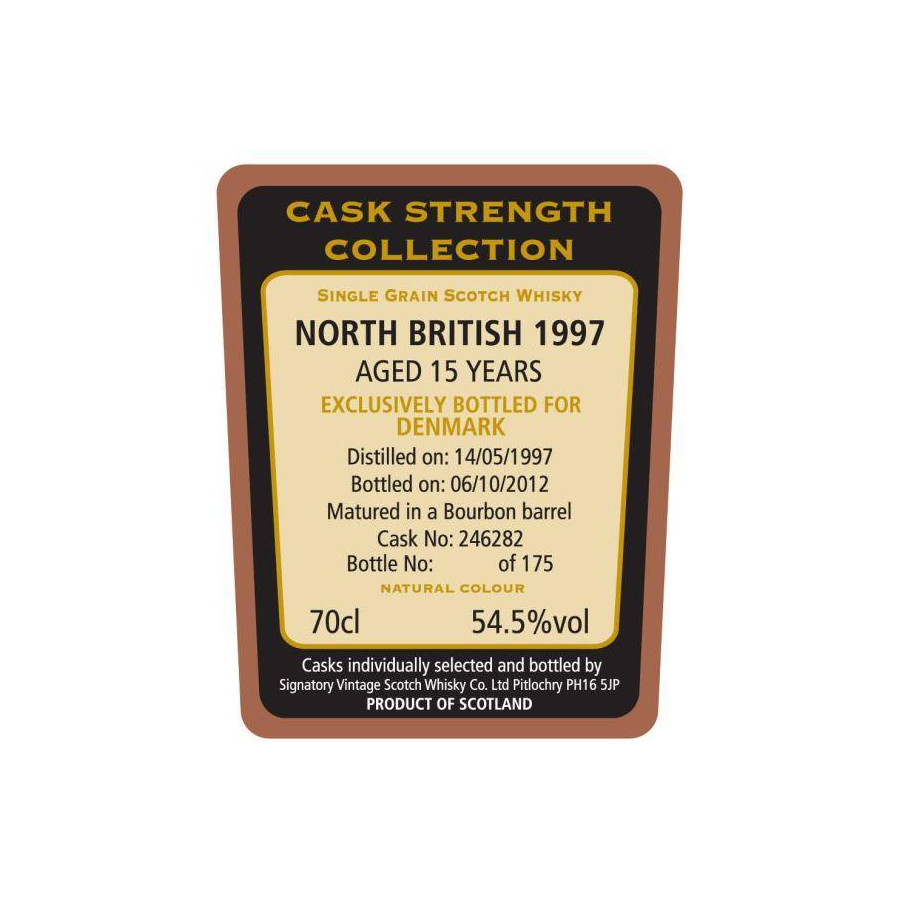 North British Cask Strength Collection 1997 15 Years Single Grain Whisky 3