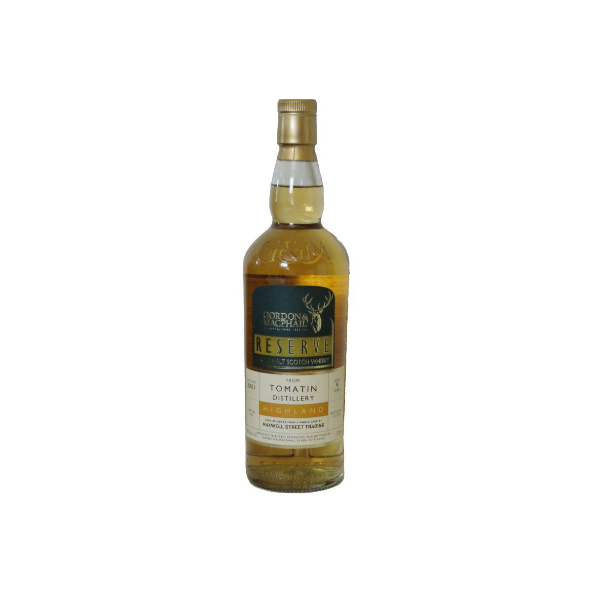 Tomatin Reserve 2001 9 Years Single Malt Whisky