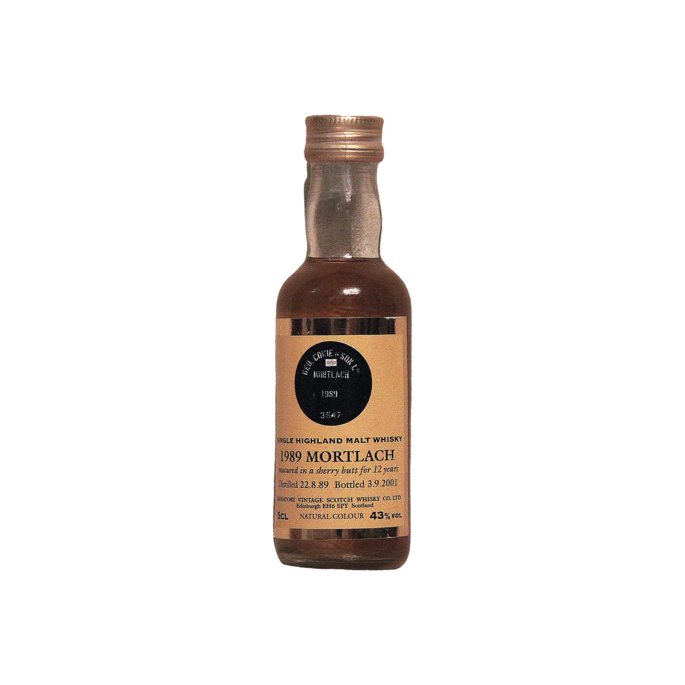Mortlach 1989 12 Years Single Malt Whisky 4