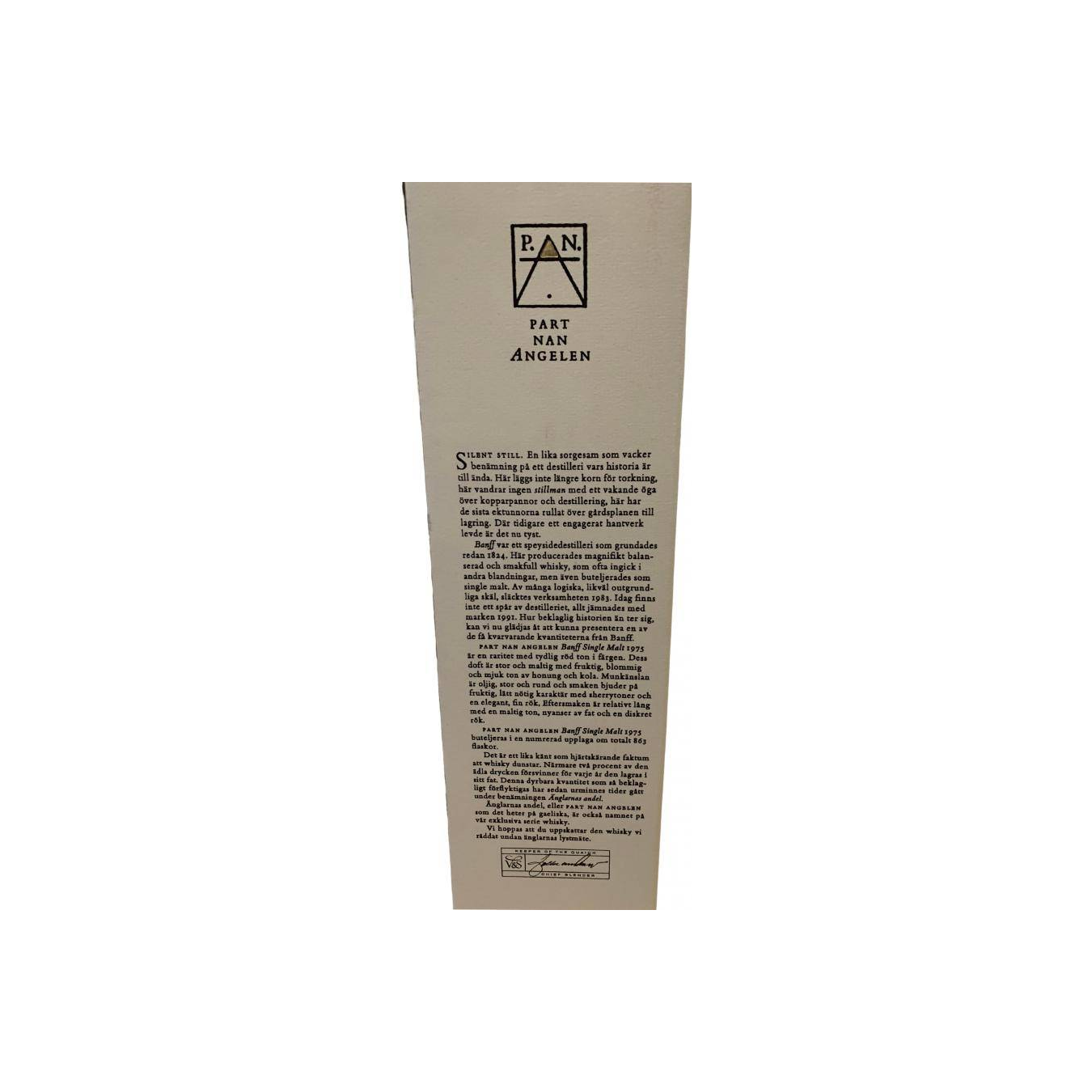 Banff 1975 27 Years Single Malt Whisky 3