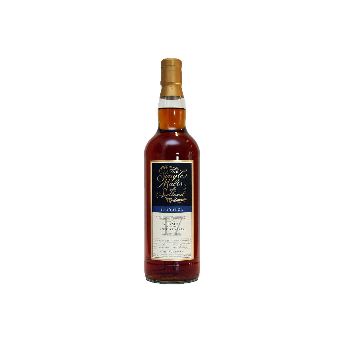 Spey The Single Malts of Scotland 1993 17 Years Single Malt Whisky