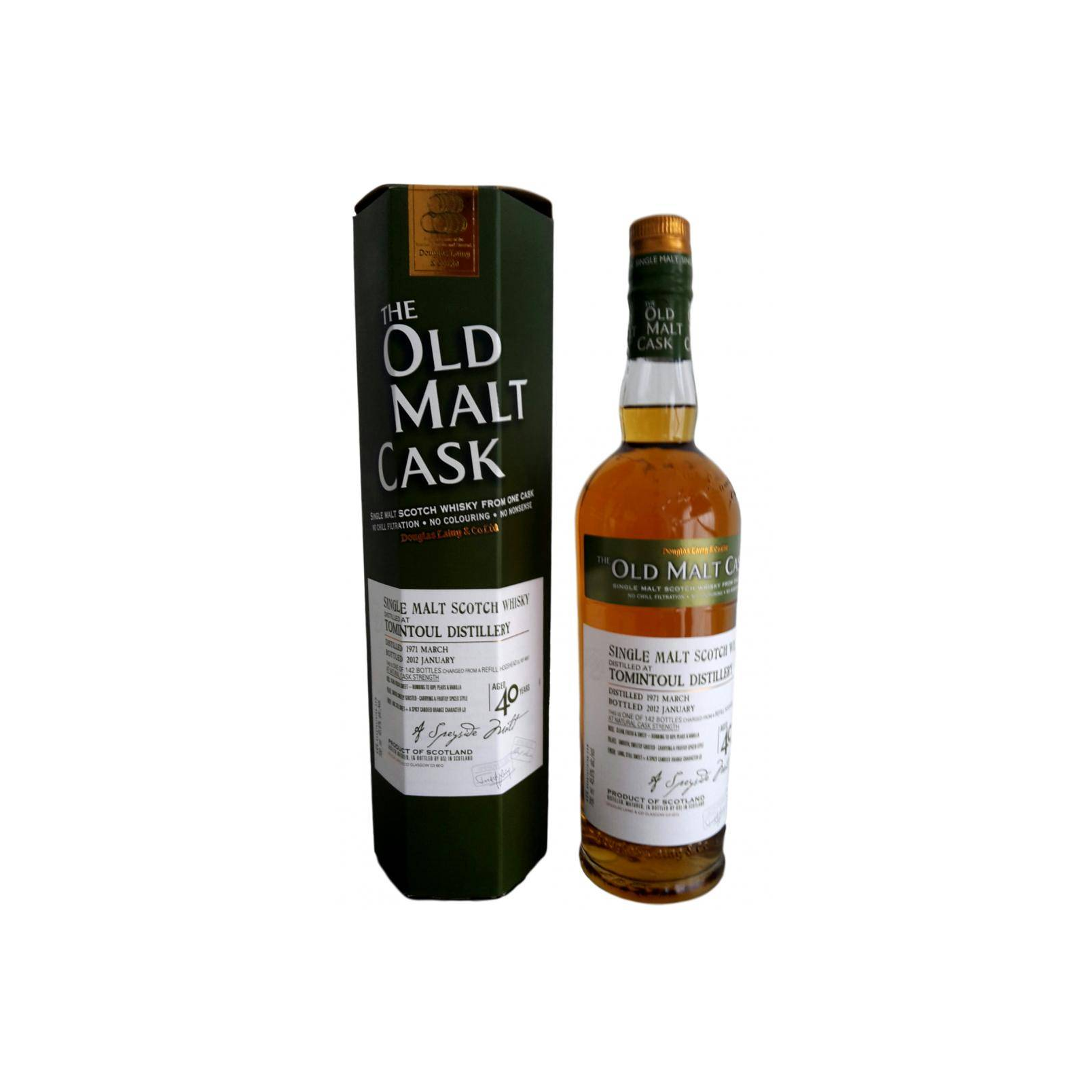 Tomintoul Old Malt Cask 1971 40 Years Single Malt Whisky 3
