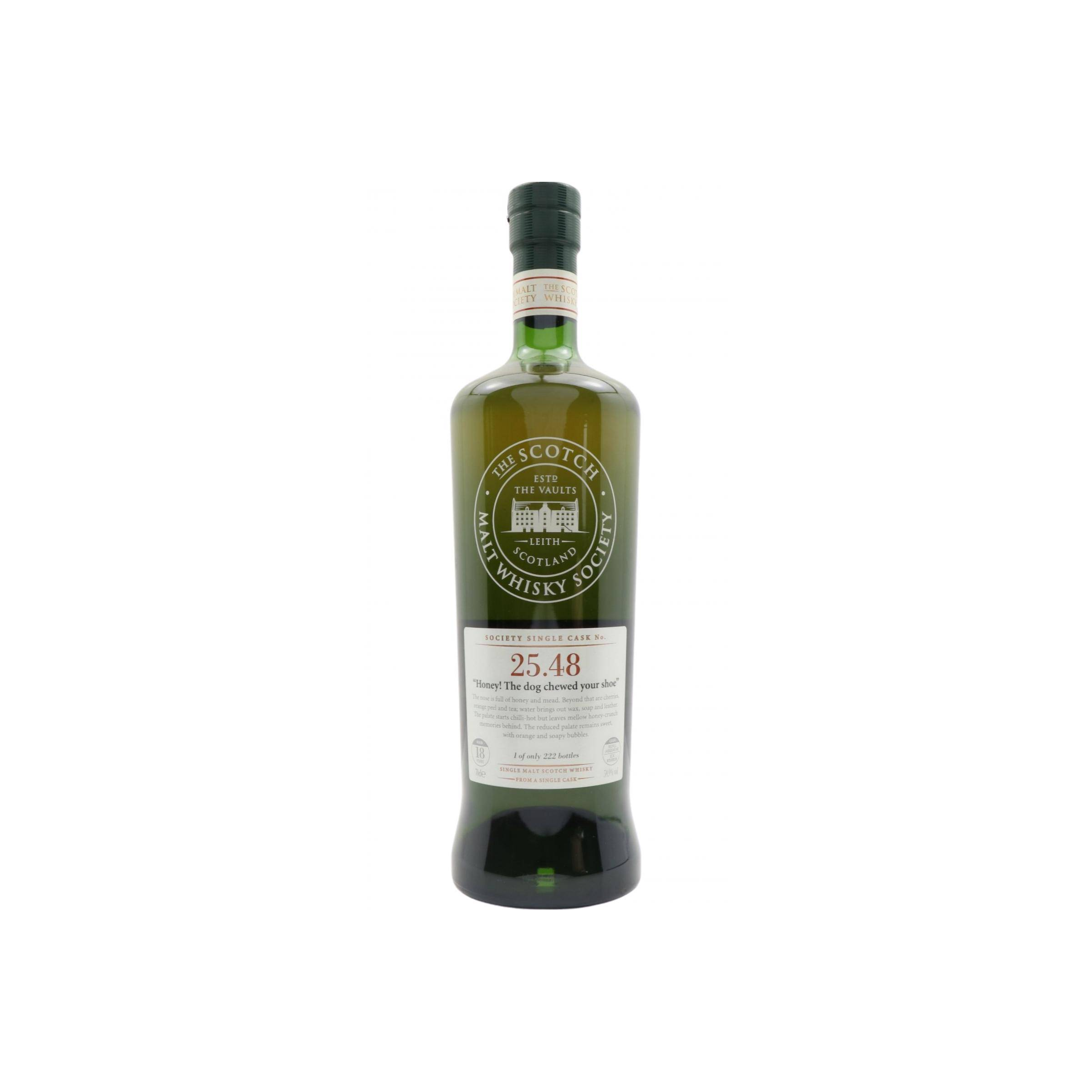 The Scotch Malt Whisky Society 1990 18 Years Single Malt Whisky