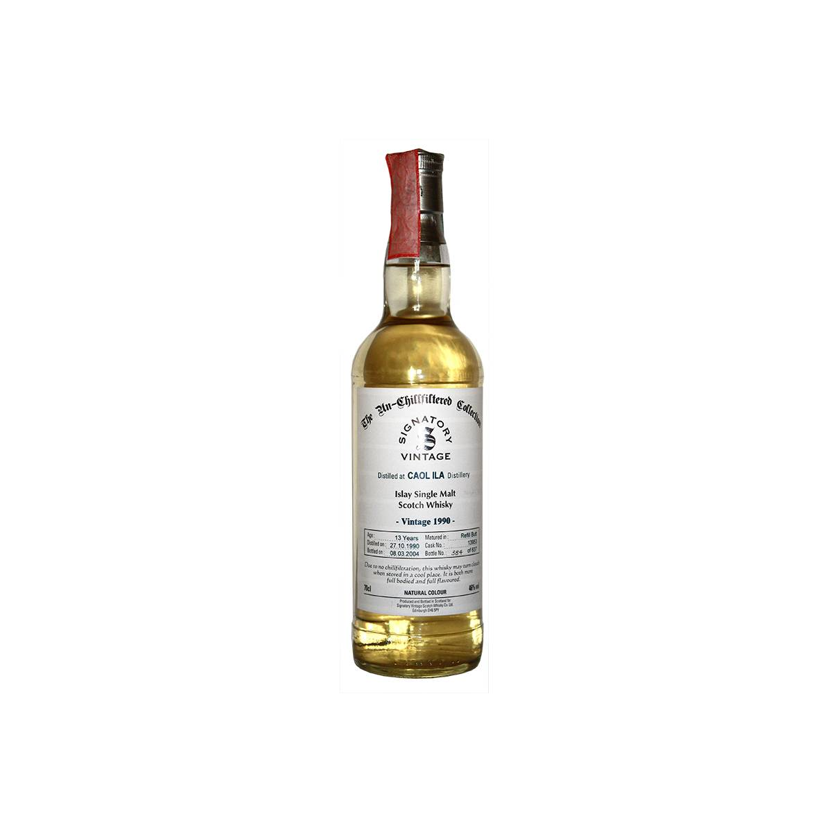 Caol Ila The Un-Chillfiltered Collection 1990 13 Years Single Malt Whisky