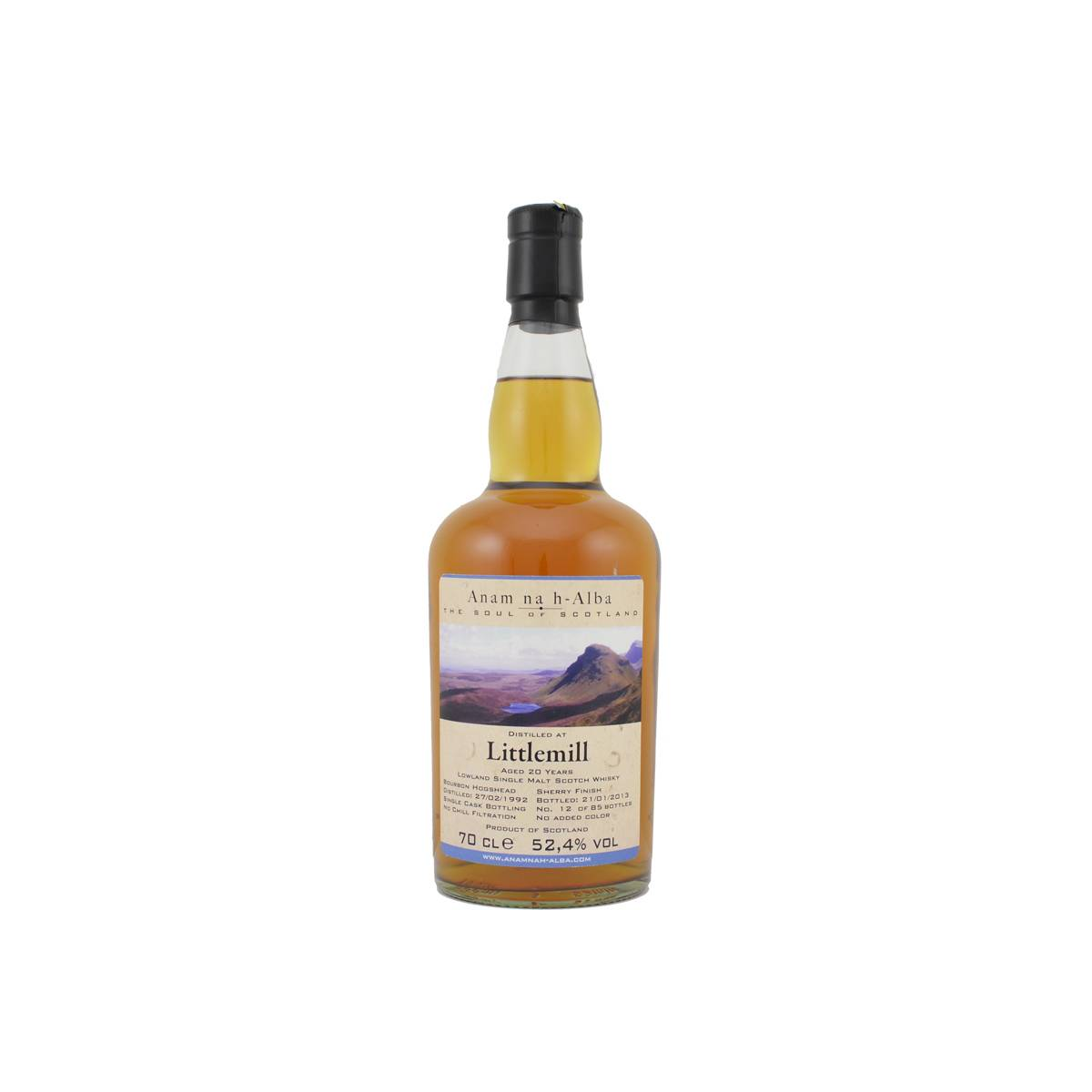 Littlemill 1992 20 Years Single Malt Whisky
