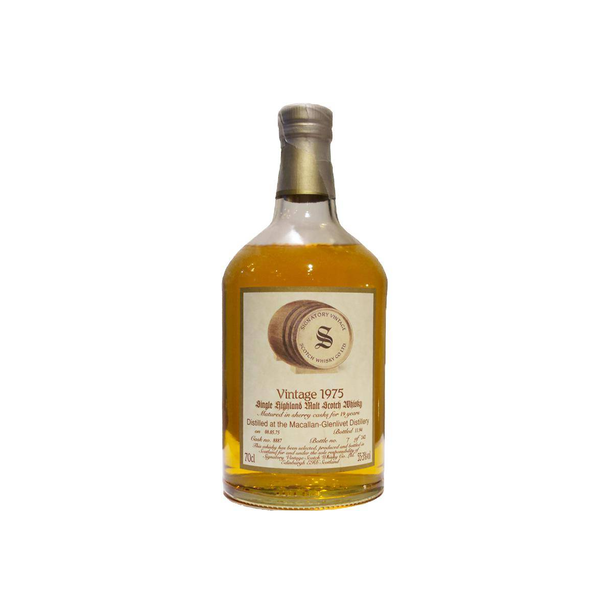 The Macallan Vintage Collection - Dumpy 1975 19 Years Single Malt Whisky