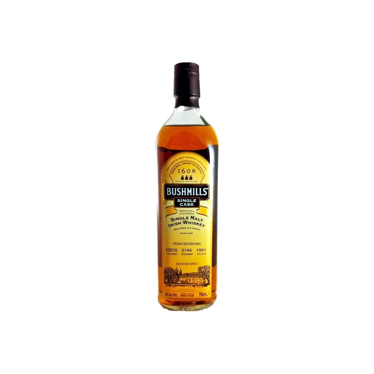 Bushmills Single Cask 1991 19 Years Single Malt Whisky