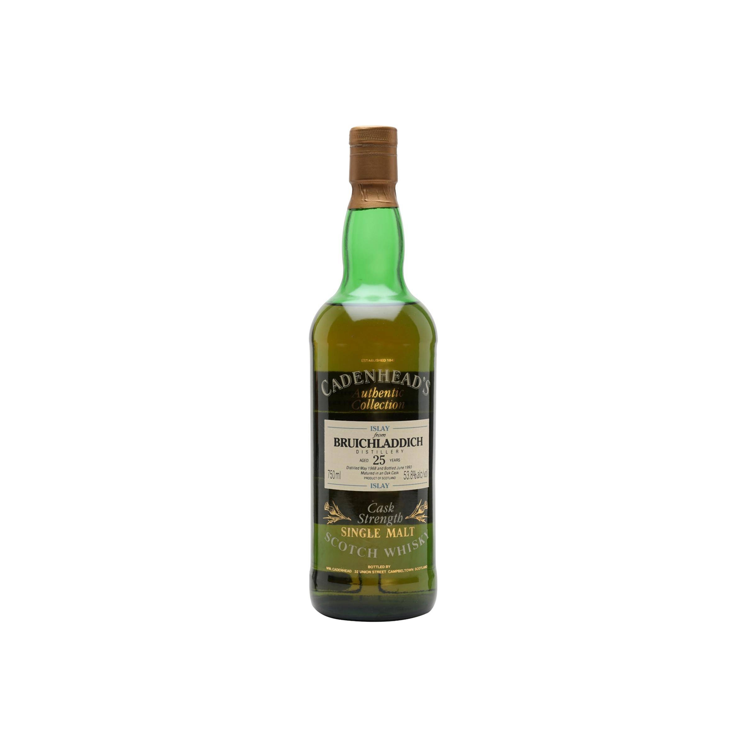 Bruichladdich Authentic Collection 1968 25 Years Single Malt Whisky