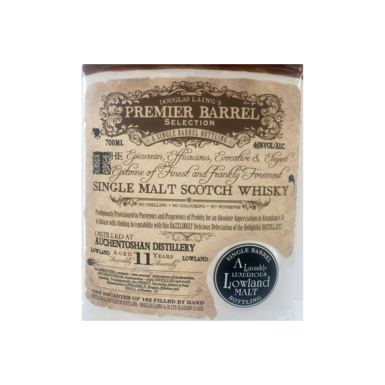 Auchentoshan 11 Years Single Malt Whisky 3