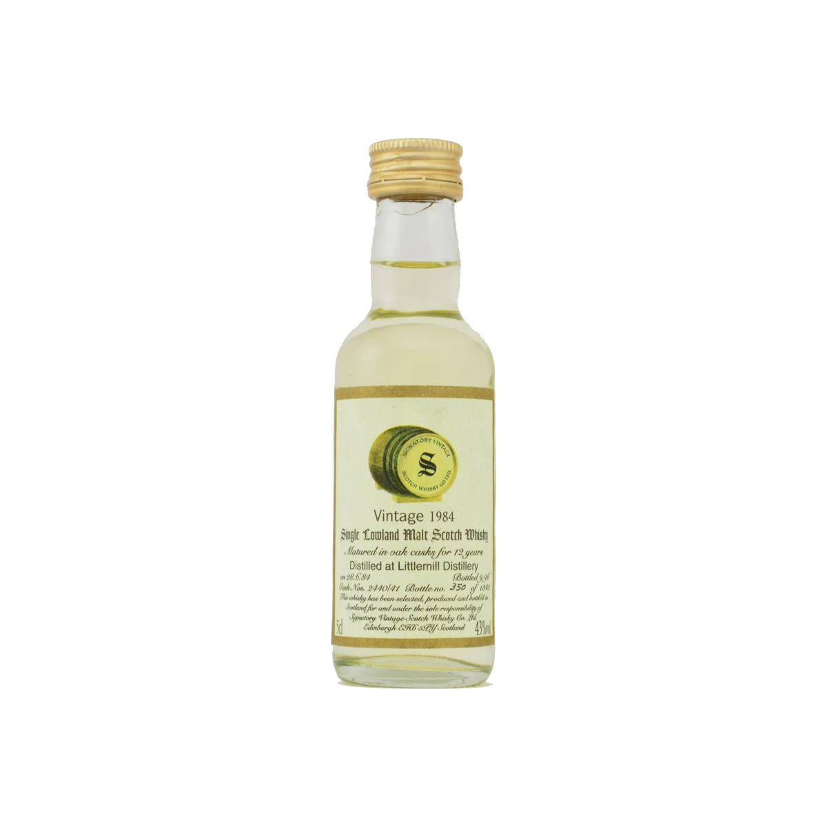 Littlemill 1984 12 Years Single Malt Whisky 2