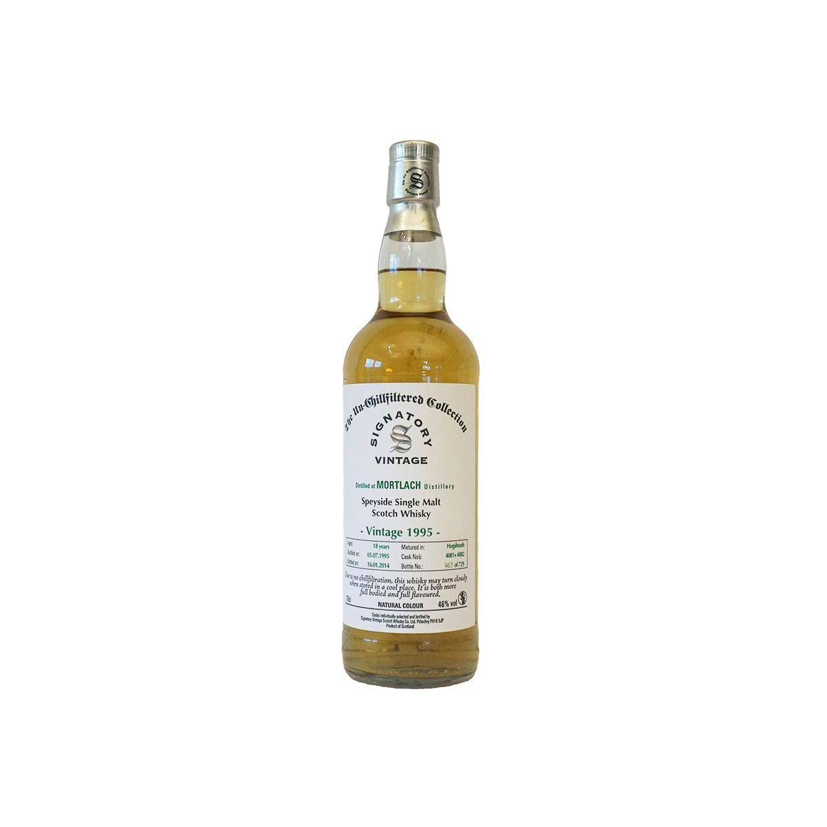 Mortlach The Un-Chillfiltered Collection 1995 18 Years Single Malt Whisky