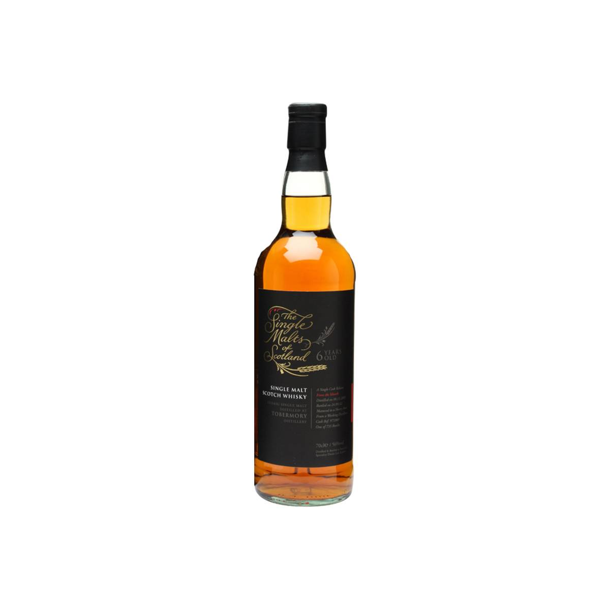 Tobermory The Single Malts of Scotland 2005 6 Years Single Malt Whisky