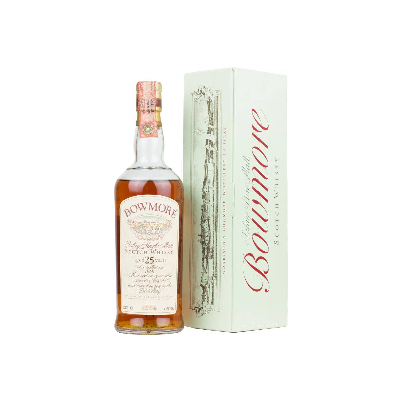 Bowmore 1968 25 Years Single Malt Whisky 3