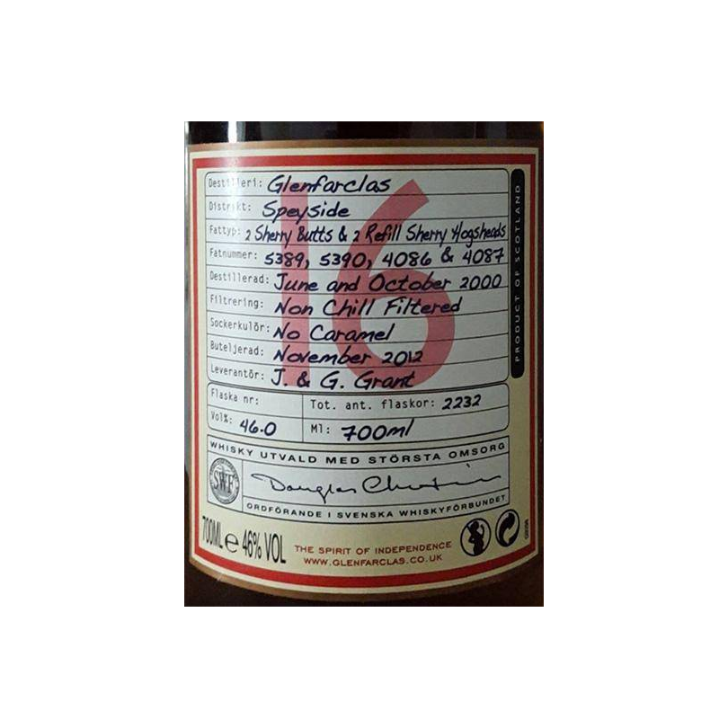Glenfarclas 2000 12 Years Single Malt Whisky 2
