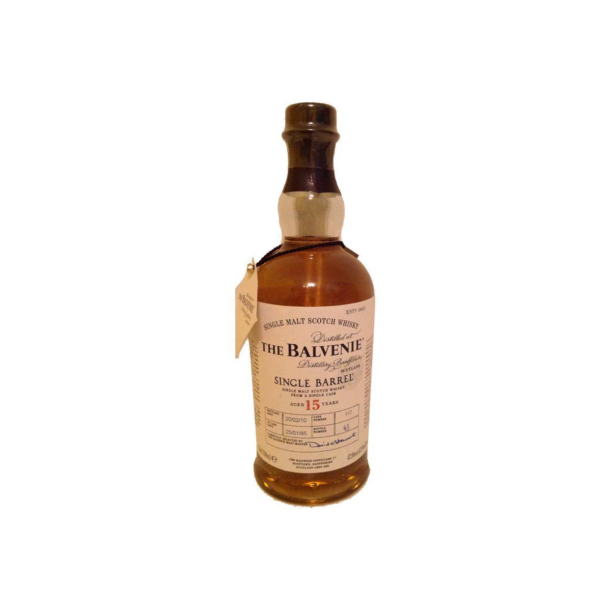 The Balvenie Single Cask 1995 15 Years Single Malt Whisky