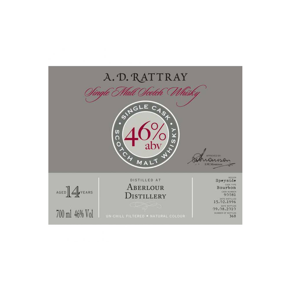 Aberlour Single Cask 1996 14 Years Single Malt Whisky 2