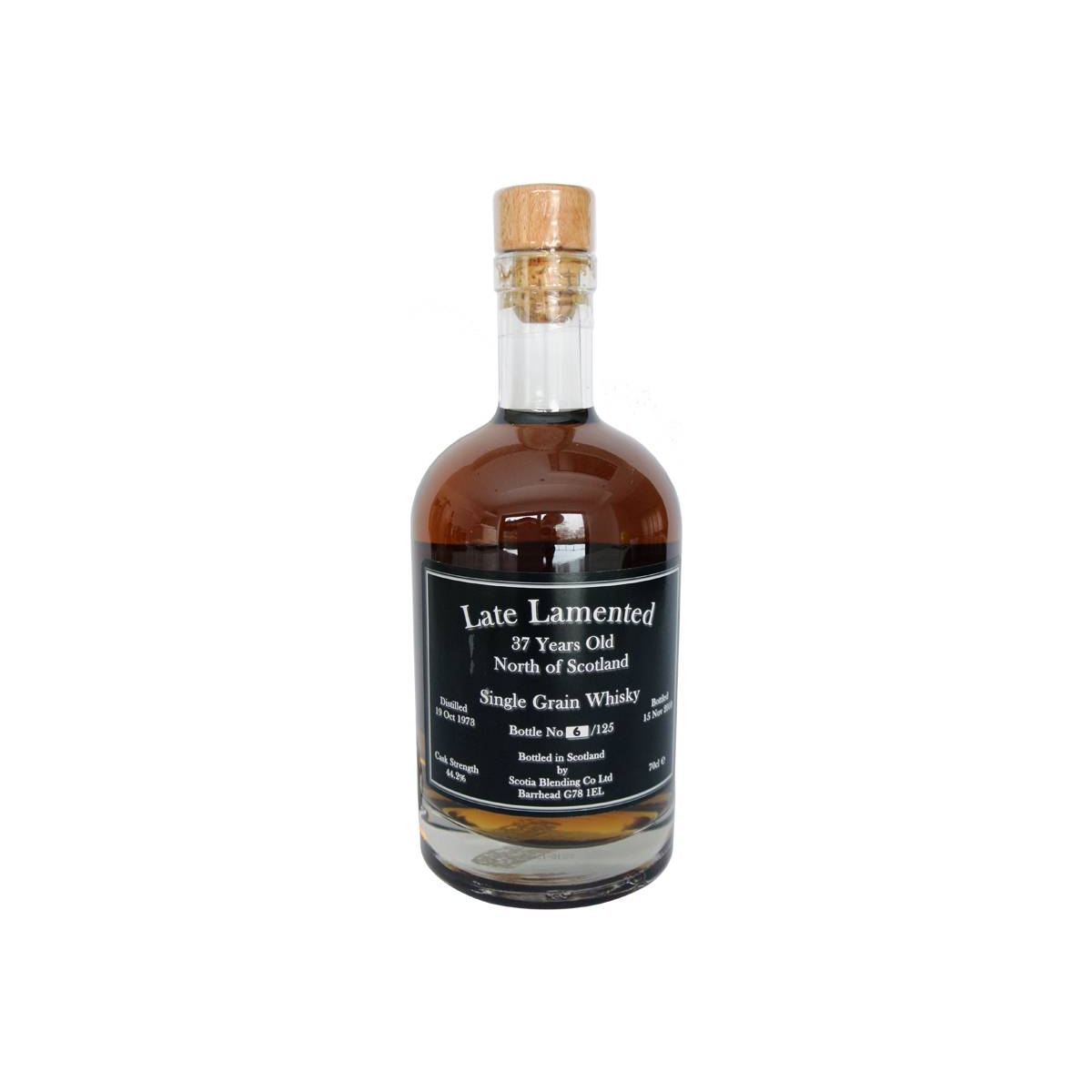 North of Scotland 1973 37 Years Single Grain Whisky