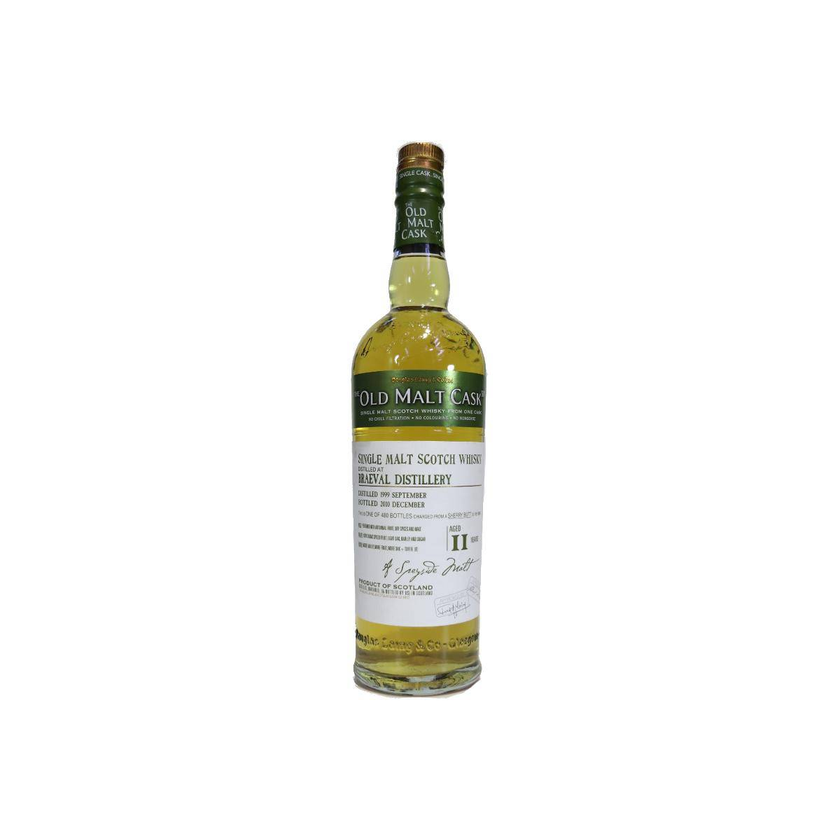 Braeval Old Malt Cask 1999 11 Years Single Malt Whisky