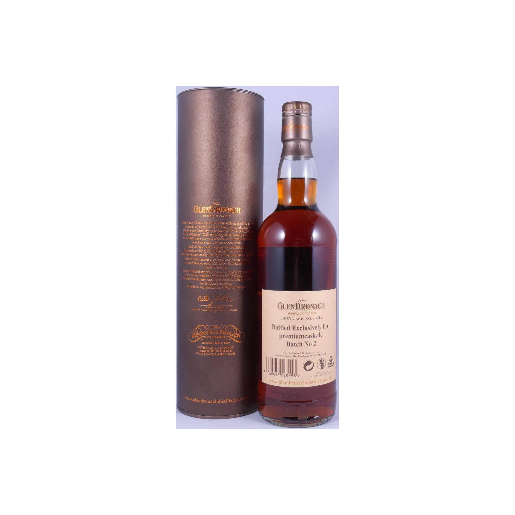 GlenDronach Single Cask 1995 18 Years Single Malt Whisky 3
