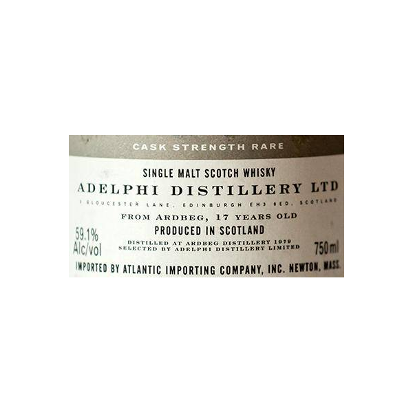 Ardbeg 1979 17 Years Single Malt Whisky 2