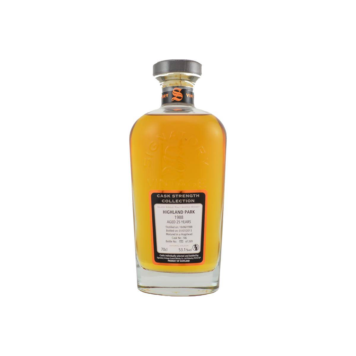 Highland Park Cask Strength Collection 1988 25 Years Single Malt Whisky