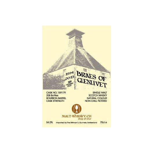 A.D. Rattray Individual Cask Bottling 1994 18 Years Single Malt Whisky