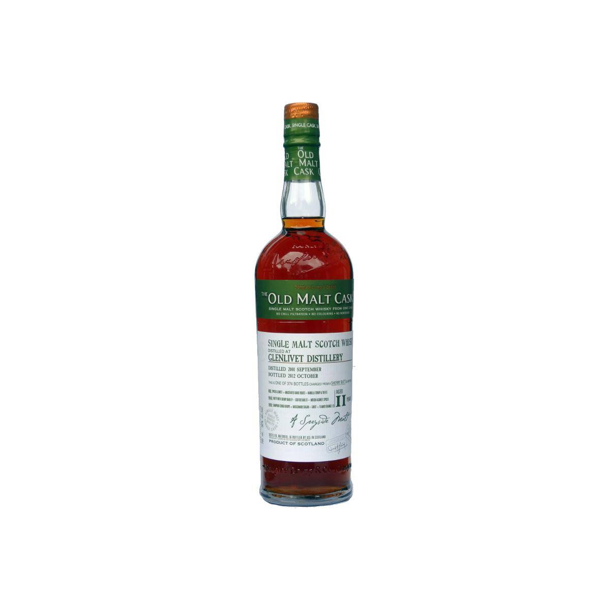 The Glenlivet Old Malt Cask 2001 11 Years Single Malt Whisky