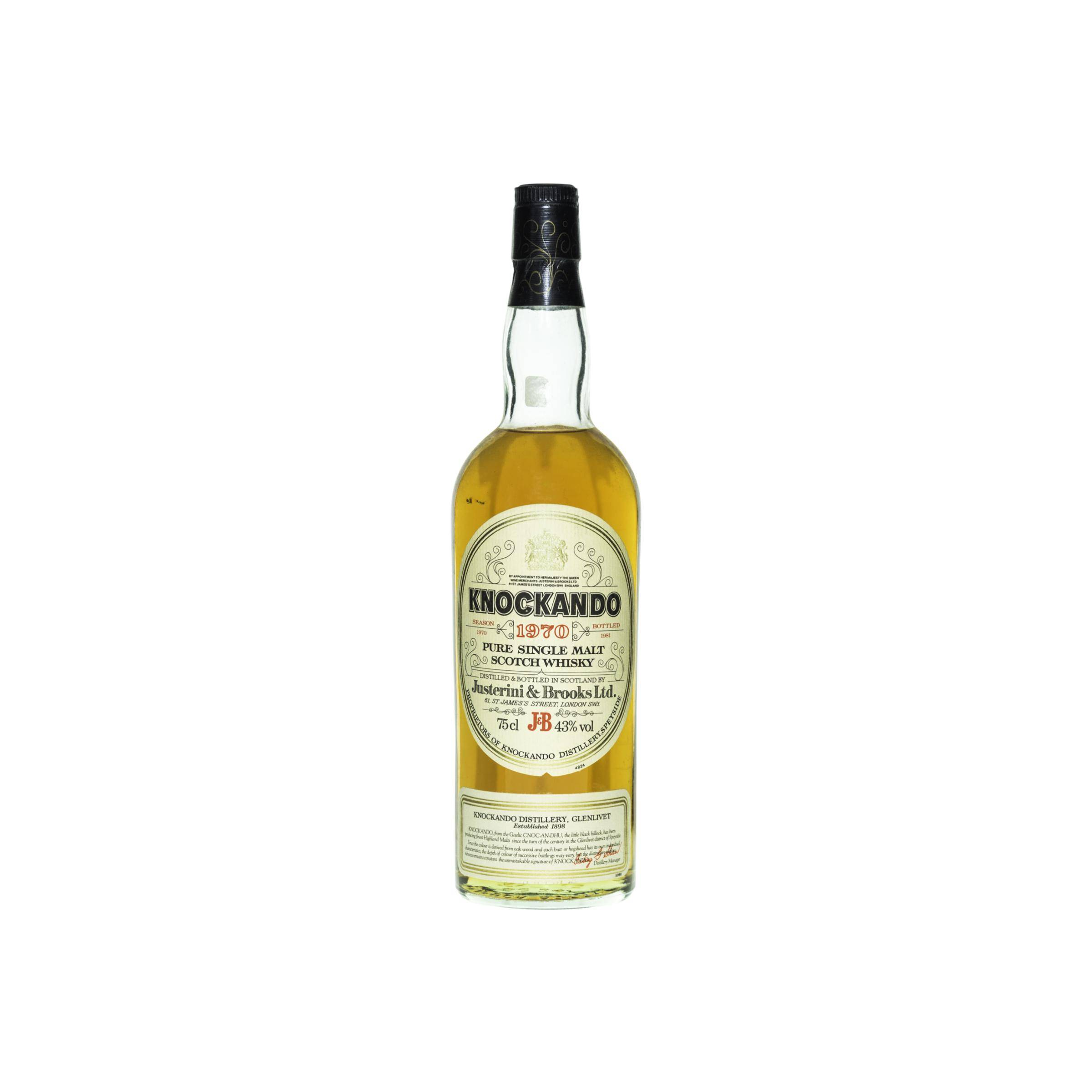 Knockando 1970 11 Years Single Malt Whisky